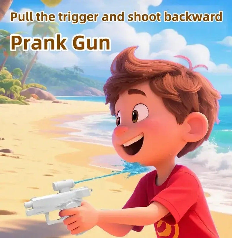 Prankwatergunwater Gun Waterblaster,Largecapacityoutdoor Water Cannontoy,Automatic Water Gun Range: 8Meters